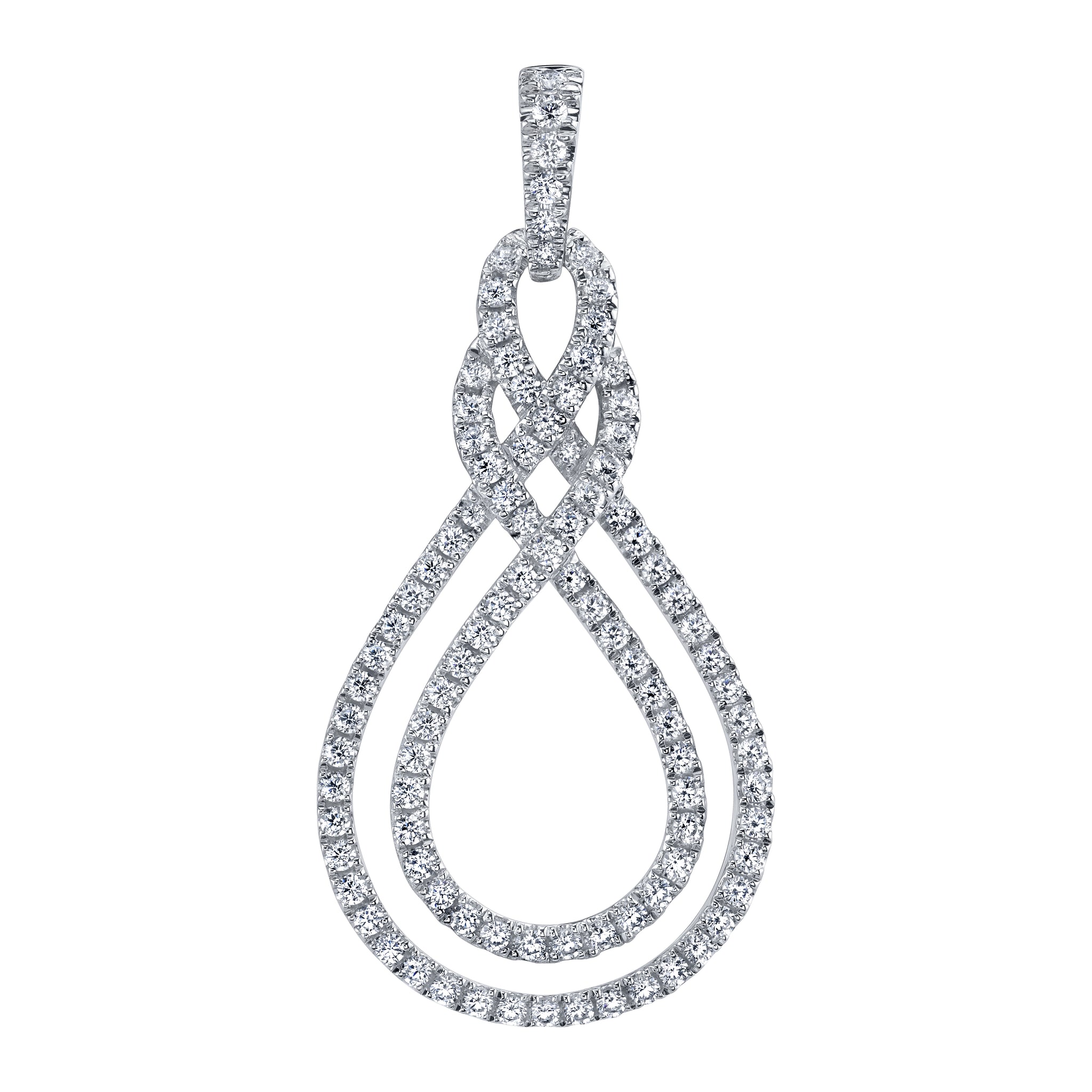 14 Karat Gold Diamond Pendant